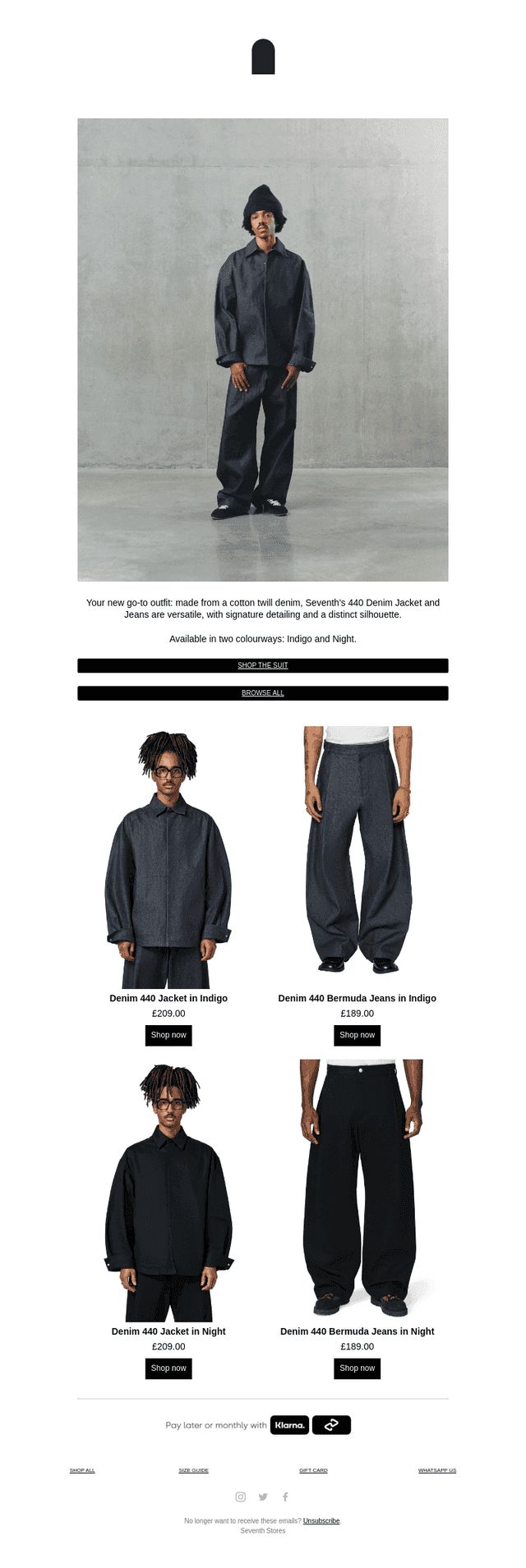 The Denim Bermuda Suit