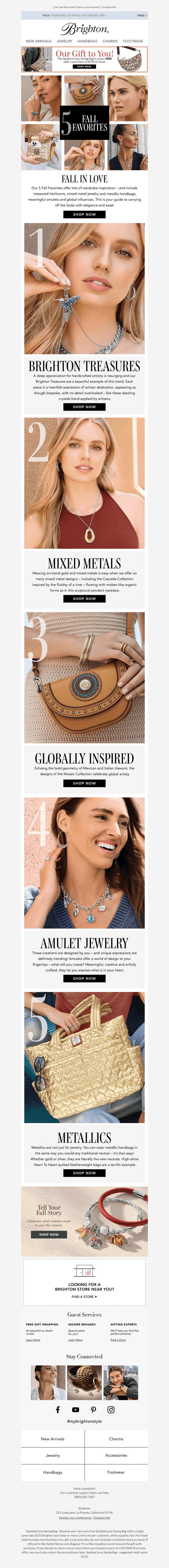 Our 5 Fall Favorites