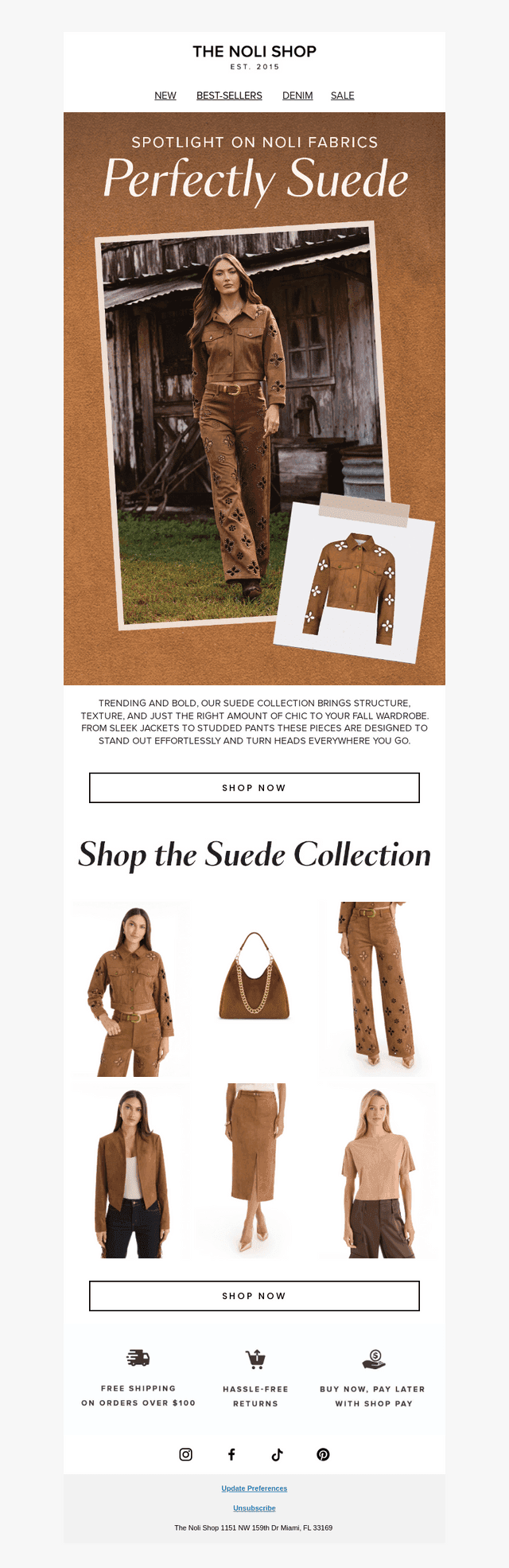 THE SUEDE EDIT