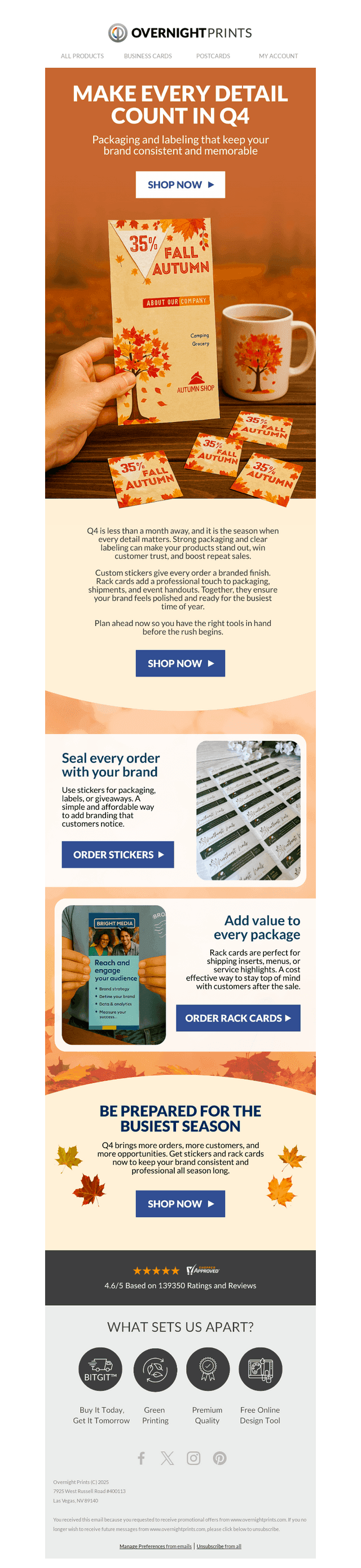 Q4 is coming fast. Is your packaging ready?