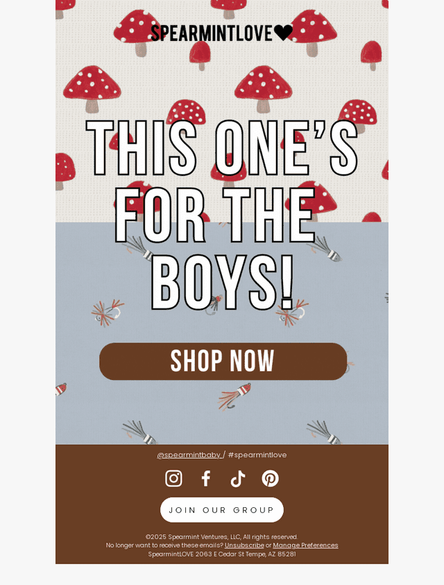 Boy-Approved Styles Have Arrived 🏕️🎣