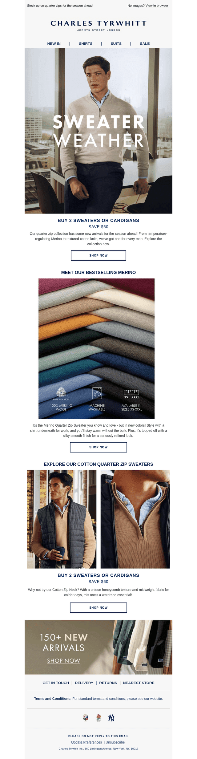 The Iconic Quarter Zip