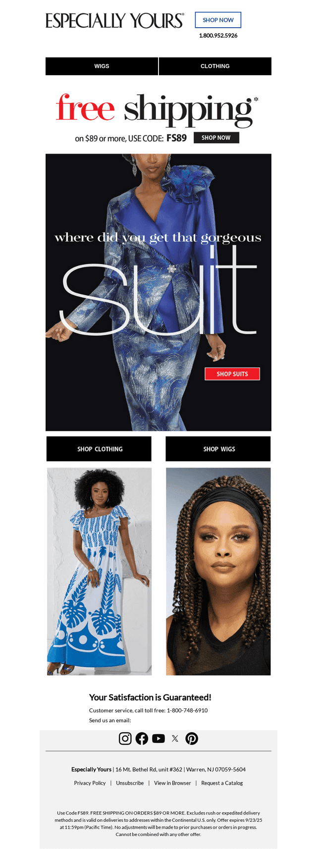Psssst... Your Order Ships FREE Today!