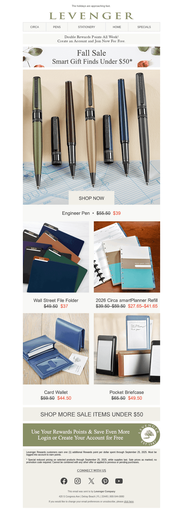 Early Bird Gifting. Finds Under $50.