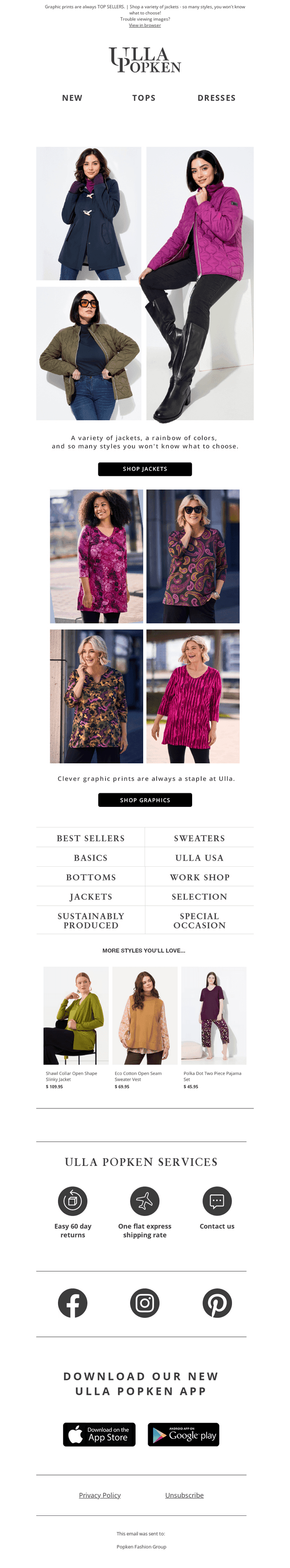 Need a new fall jacket?