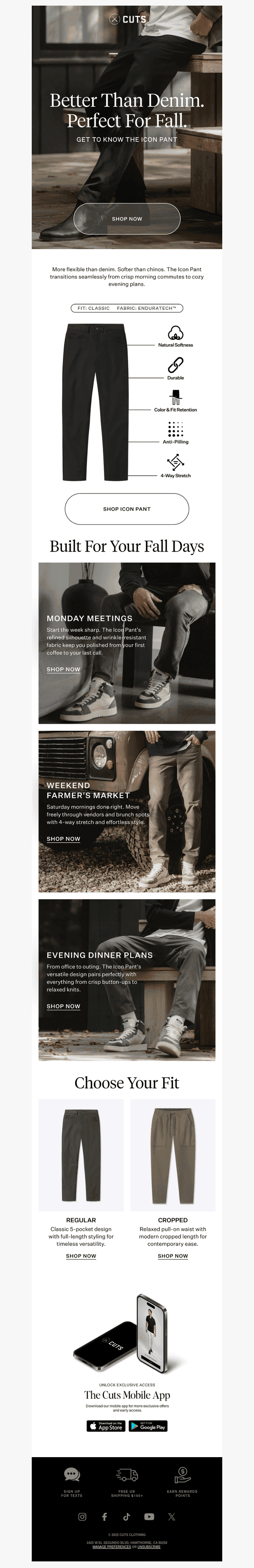 The Icon Pant: Built For Fall