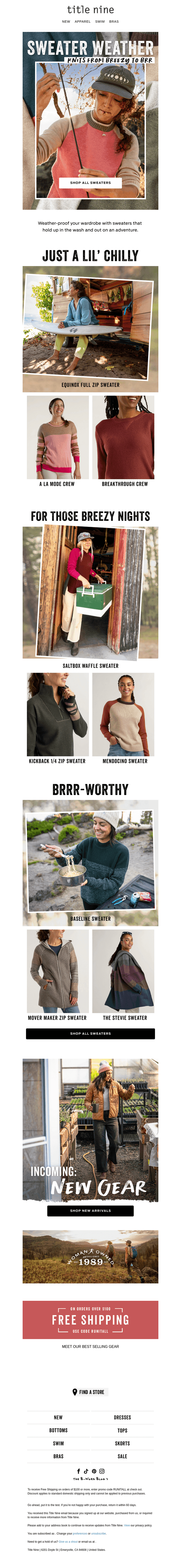 NEW sweaters, just in time 🍂 ☕