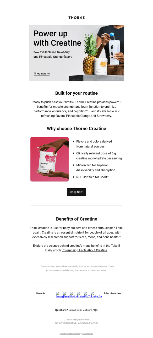 Curious about Creatine?