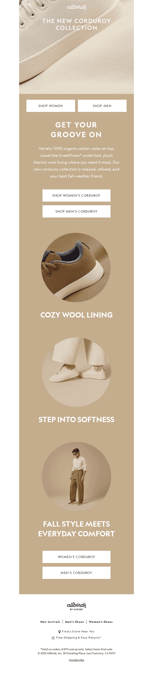 Cozy, Comfortable Corduroy