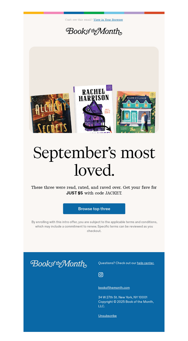 September’s most popular.