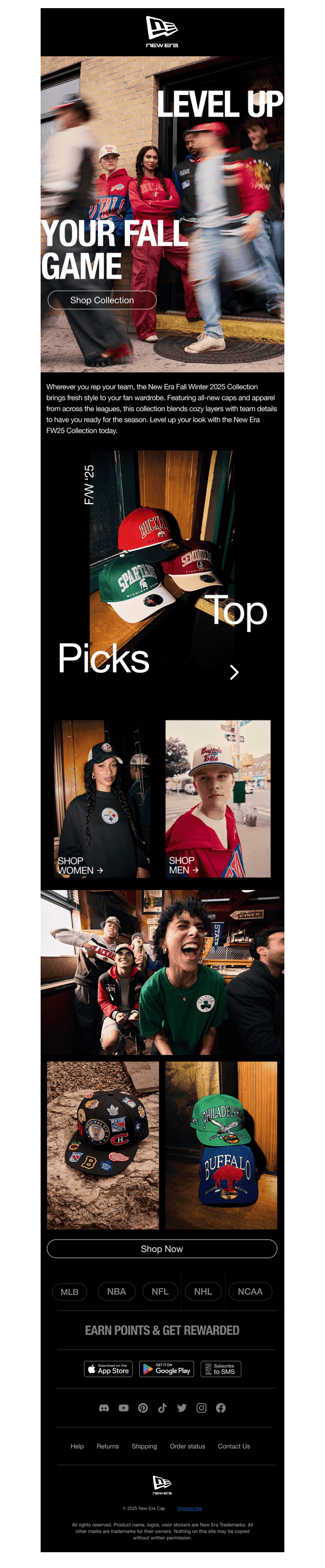 New Era Cap email from Tue, Sep 23, 2025