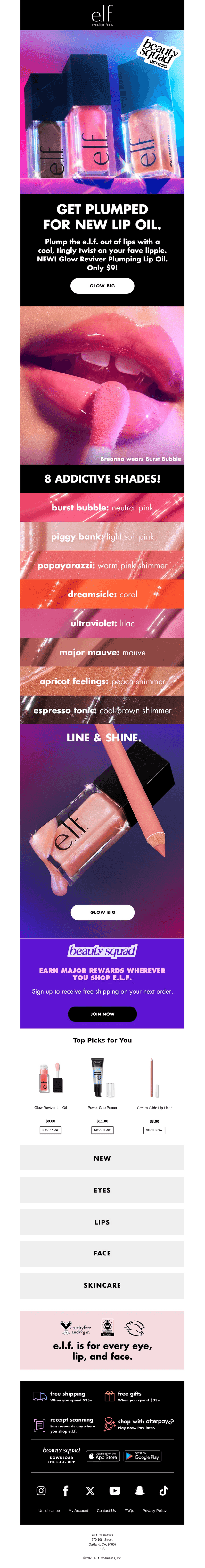Get plumped for NEW lip oil 💖