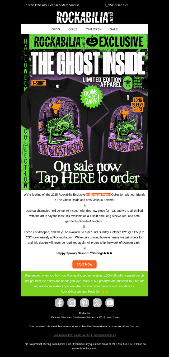 Spooky Szn Starts NOW w/ The Ghost 👻 Inside!