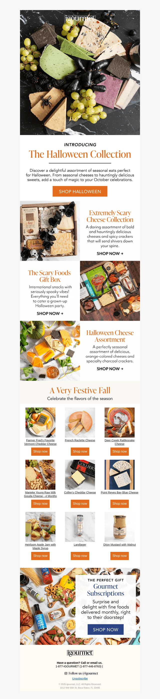 The Halloween Collection is here! 🎃 🧀