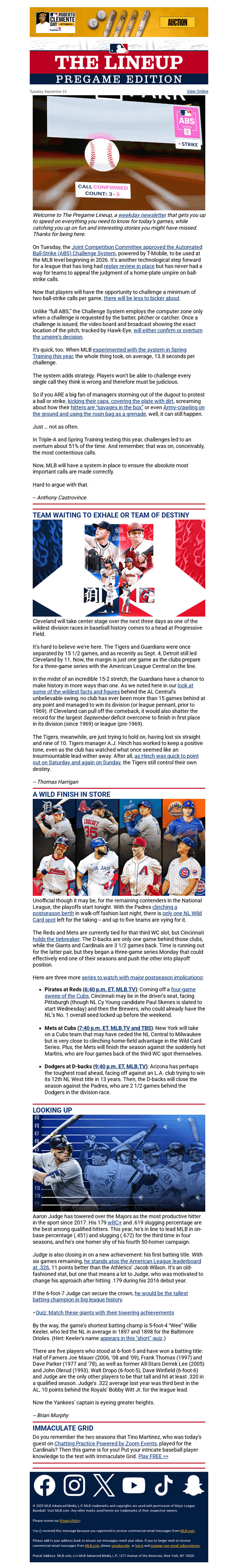 ABS Challenge System coming to MLB in 2026
