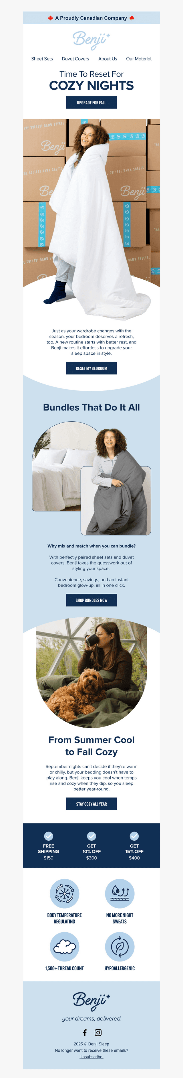 Reset your bedroom in one click