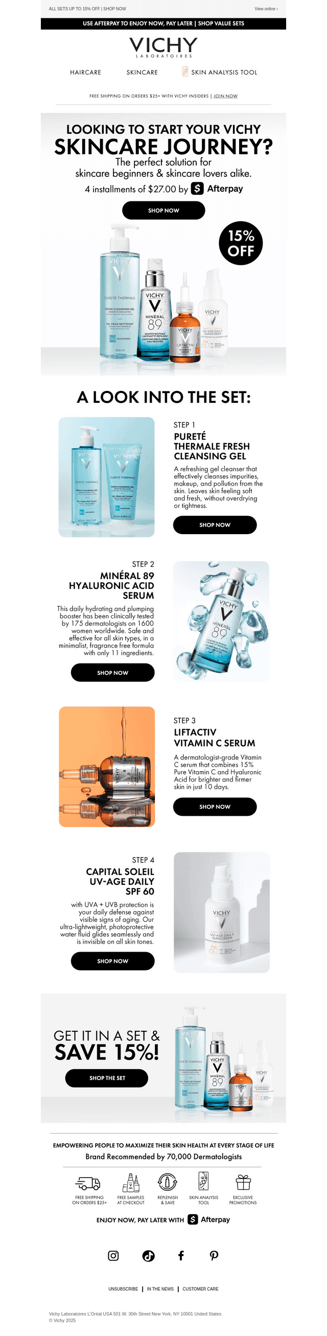 Start here! Skincare made easy. 🫧