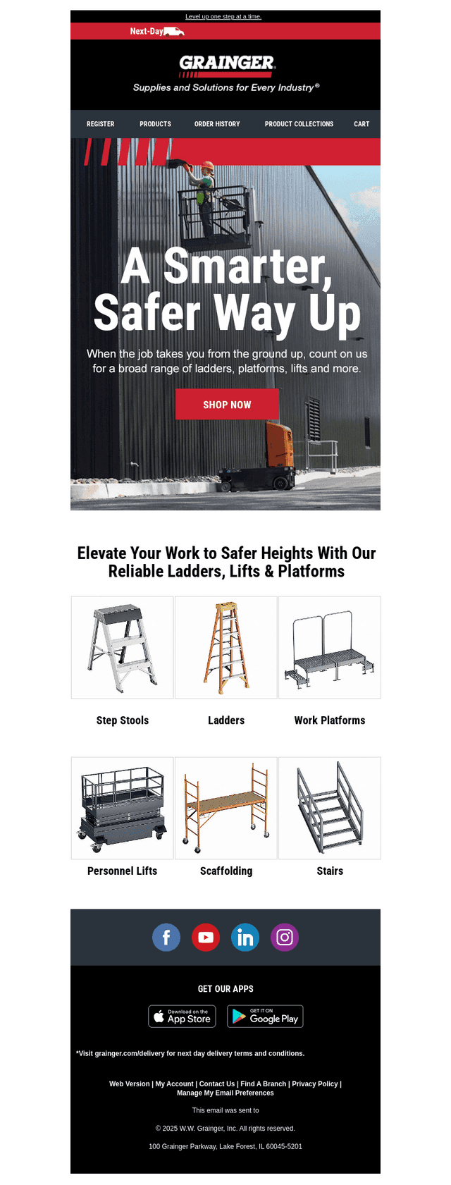 Products to Help Work, Climb & Reach Safer
