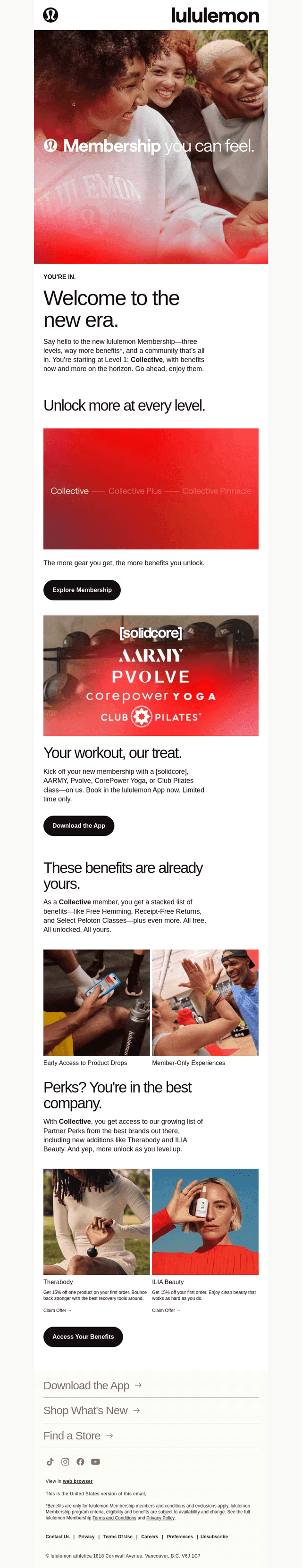 lululemon email from Wed, Sep 24, 2025
