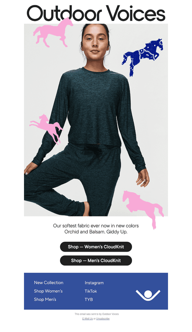 New colors in CloudKnit