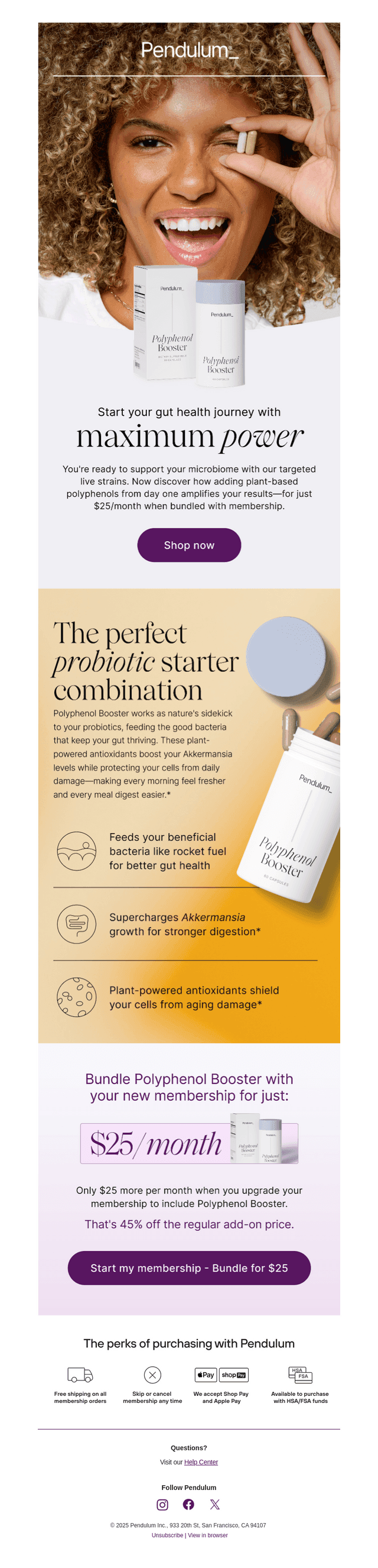 Begin your microbiome journey right—$25/month