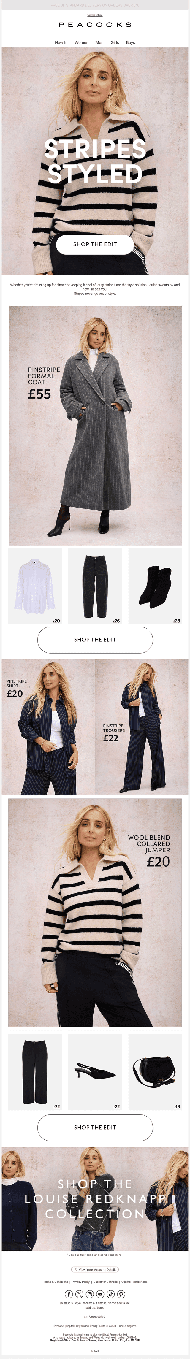 Stripes, Styled by Louise Redknapp 🎯