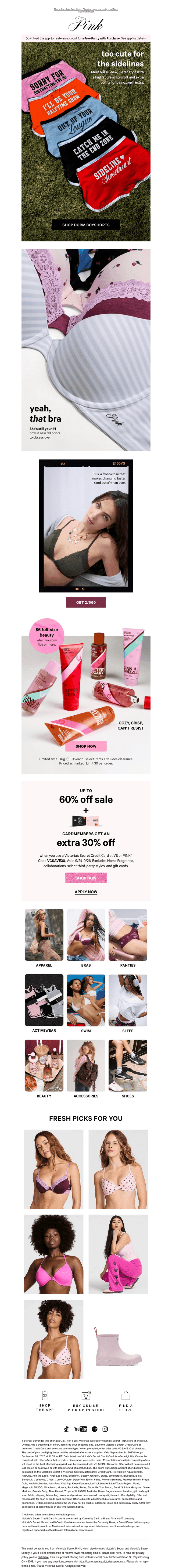 Victorias Secret email from Thu, Sep 25, 2025