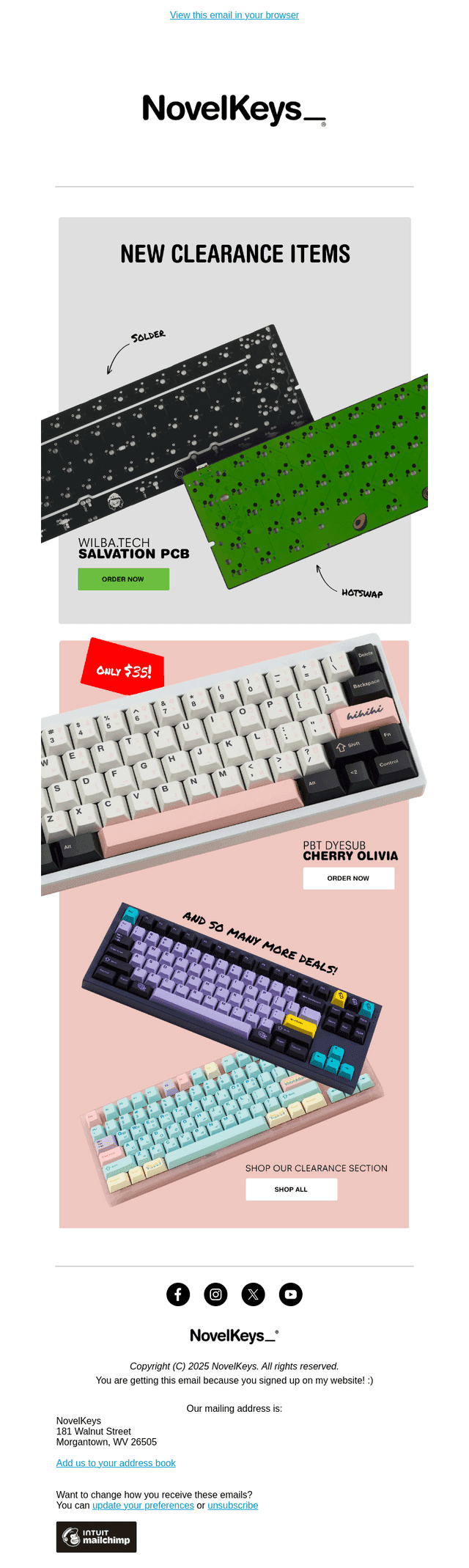 New Clearance Deals Are Here!