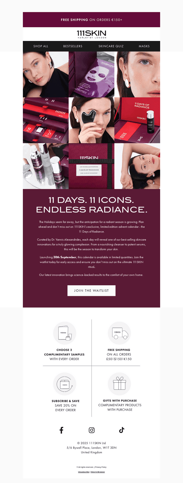 Join the waitlist for our advent calendar