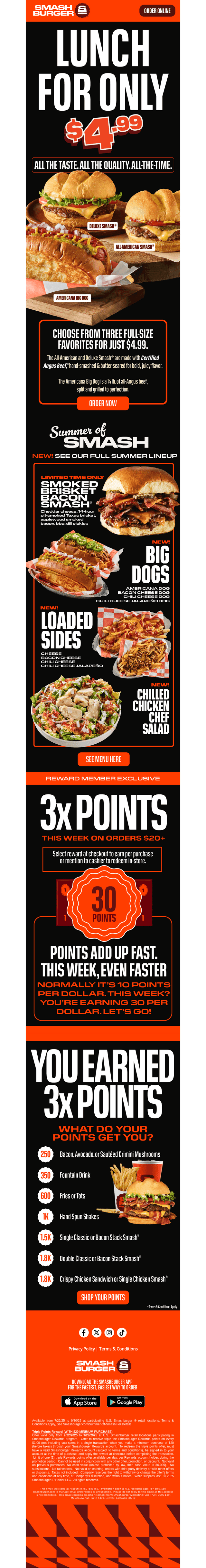 Lunch for Under $5. Always.