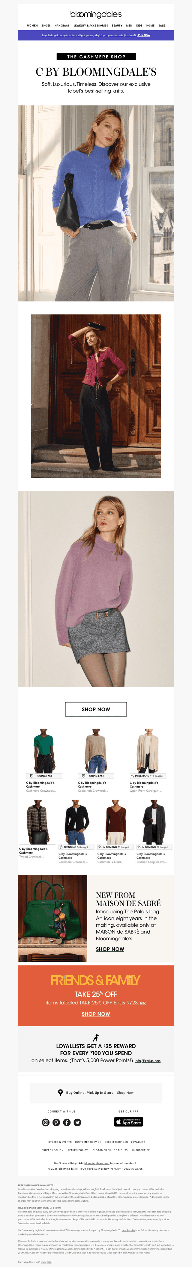 *ALL* this cashmere is exclusive!