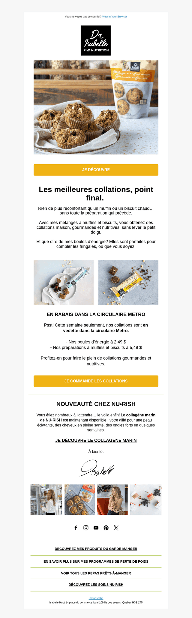 Vous ne voulez pas manquer ça !