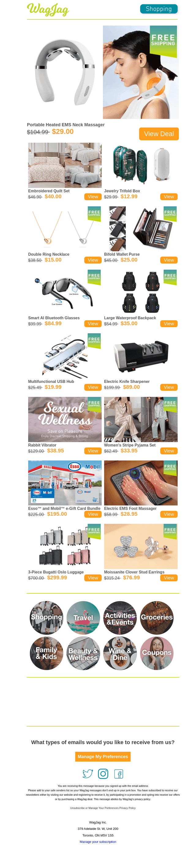 $29 for a Heated Neck Massager