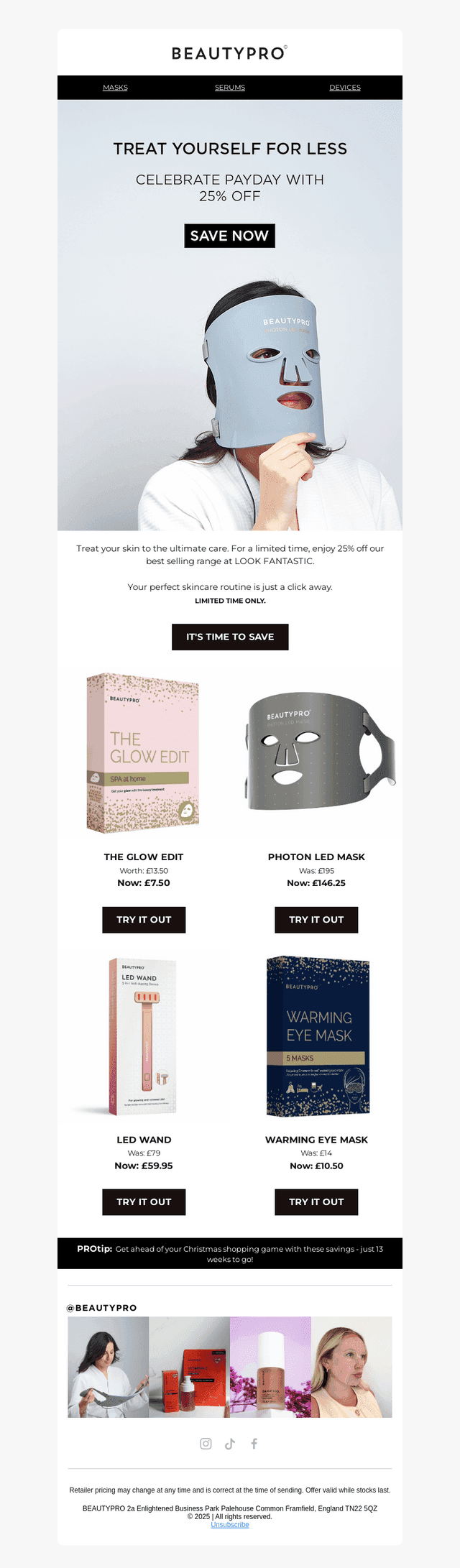 Treat yourself for less 👀