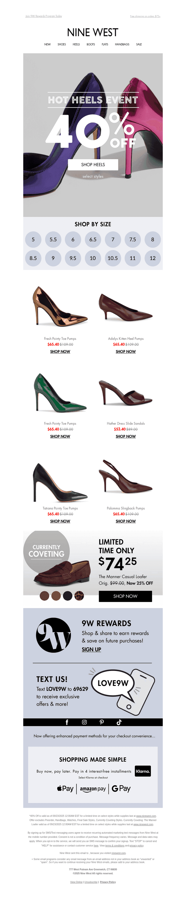 Ending Soon! 40% Off Pumps For Fall