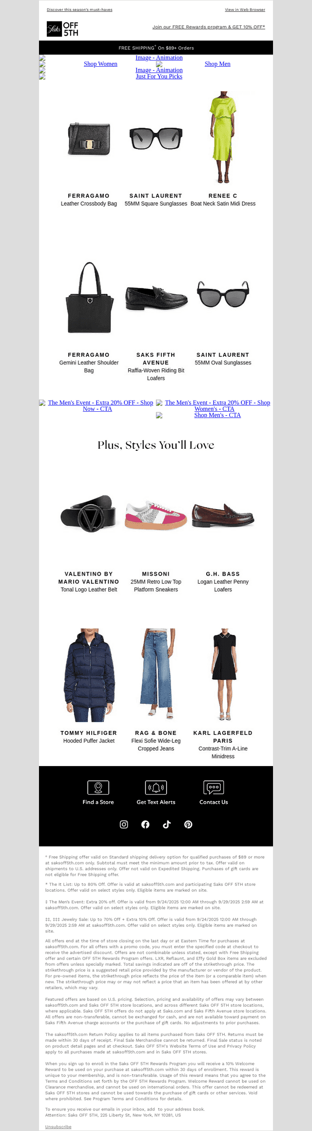 The It List: Up to 80% OFF