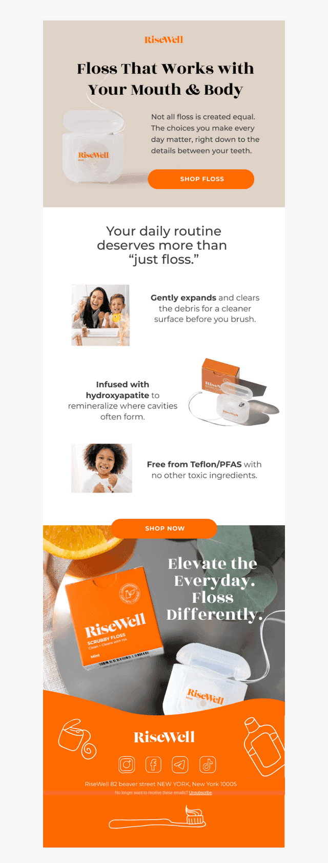 Go Beyond "Just Flossing." 🦷