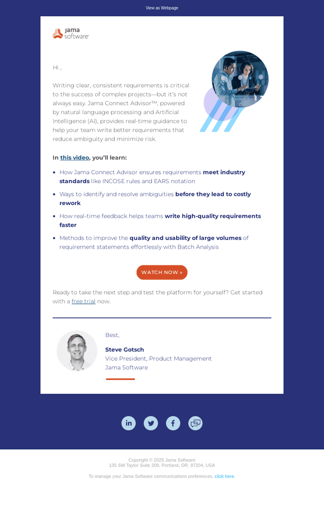 Unlock smarter requirements with Jama Connect Advisor