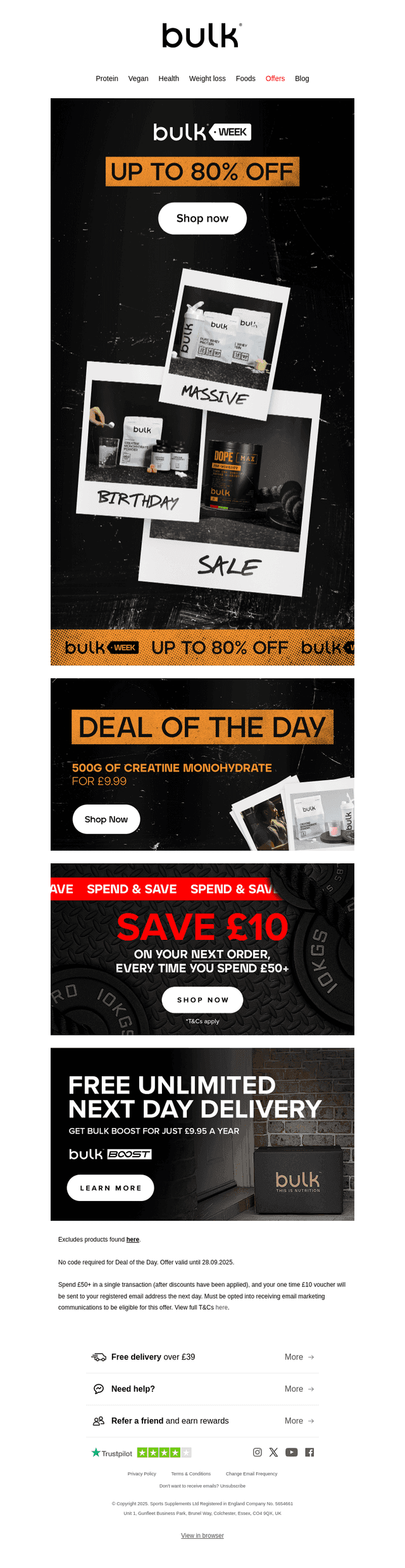 Get Pumped for Birthday Savings 🎁🏋️