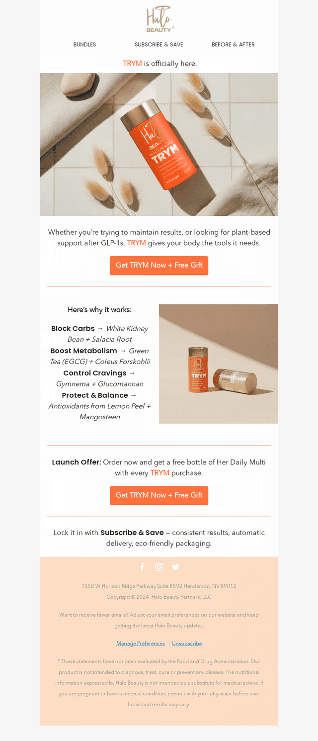 TRYM is here + your free gift is waiting