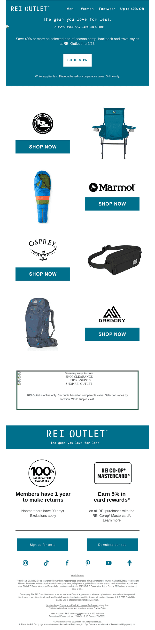Starts now—save 40% or more!
