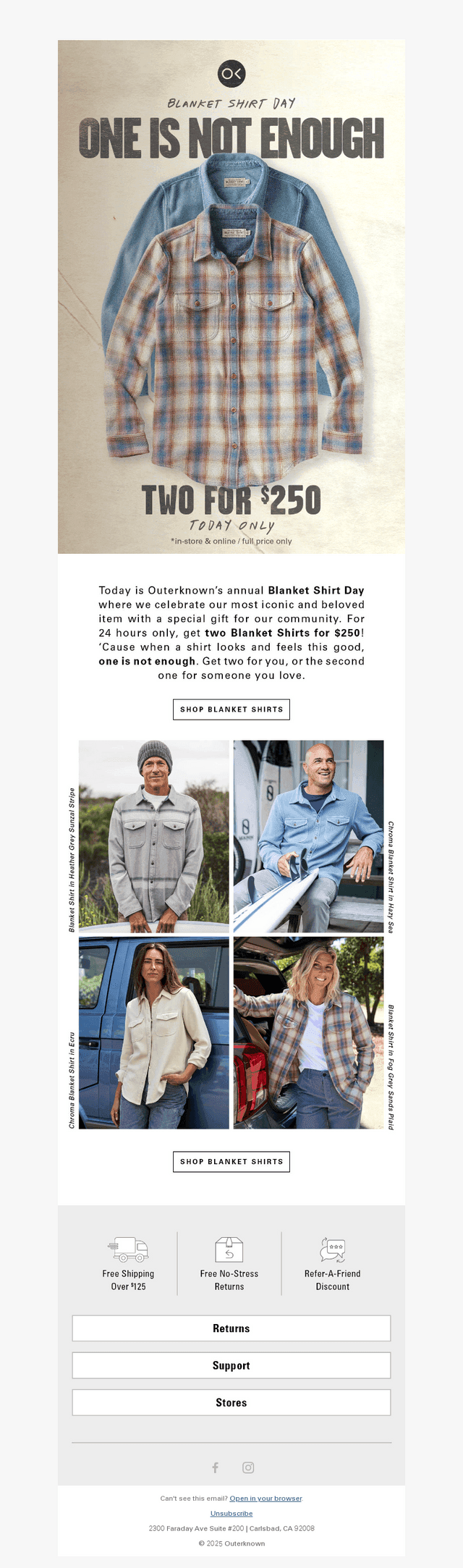2 Blanket Shirts for $250? YES!