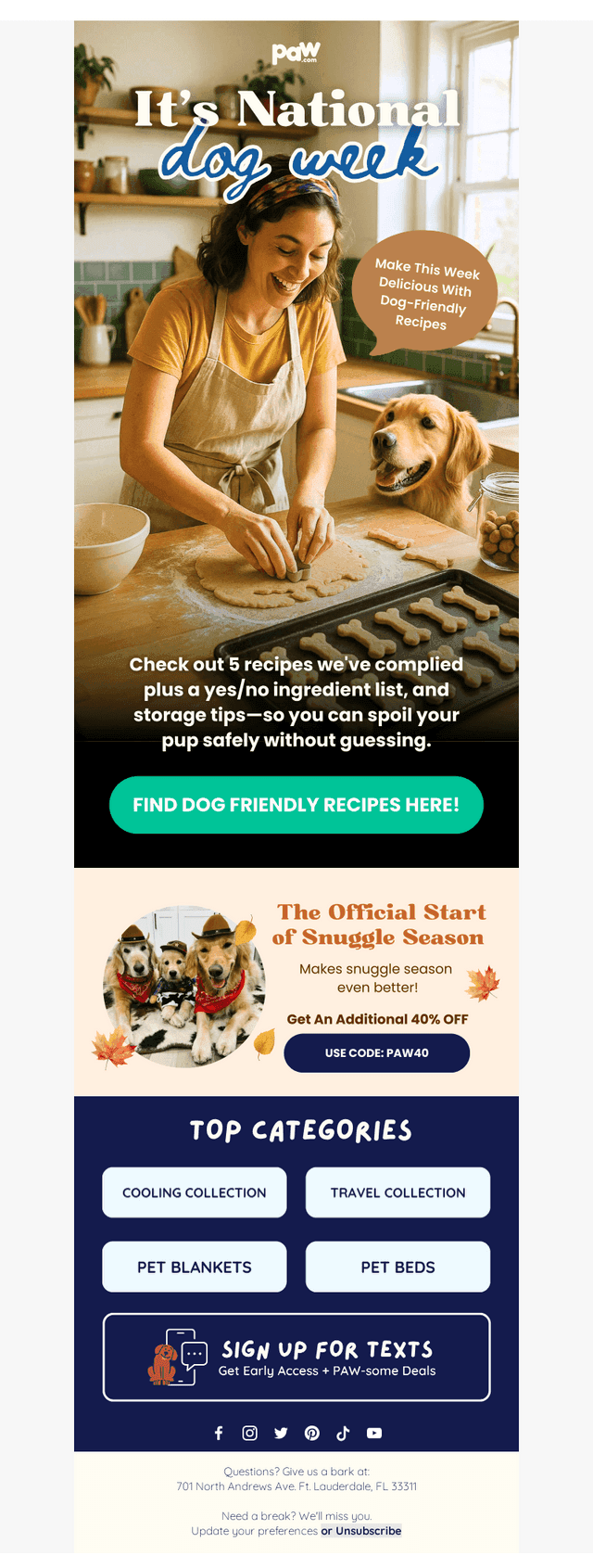 Paw.com email from Sat, Sep 27, 2025