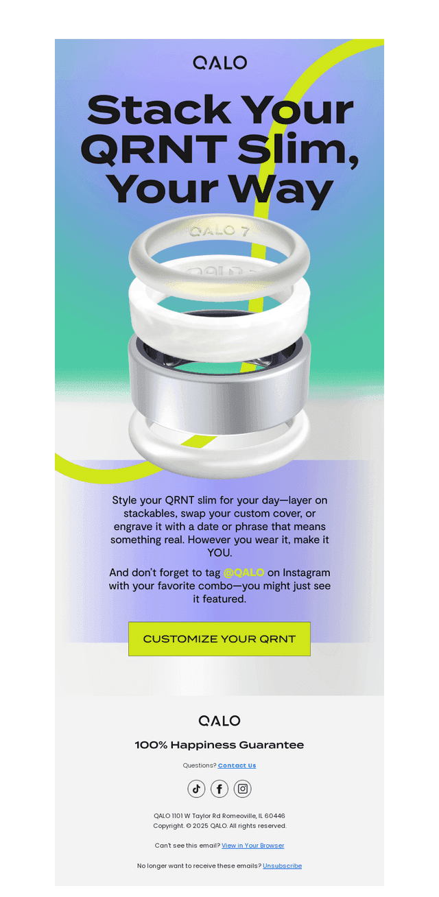 Your QRNT style is just getting started