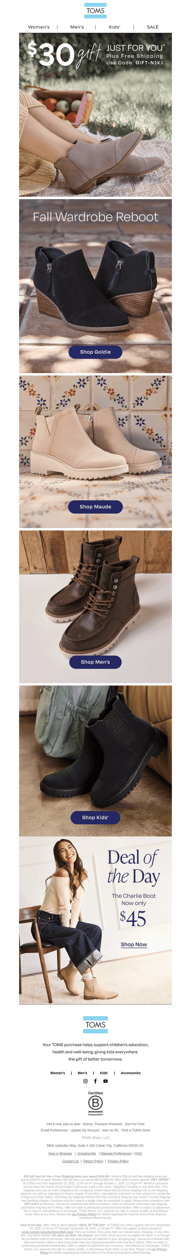 Use Your $30 Gift on a Fall Boot Haul