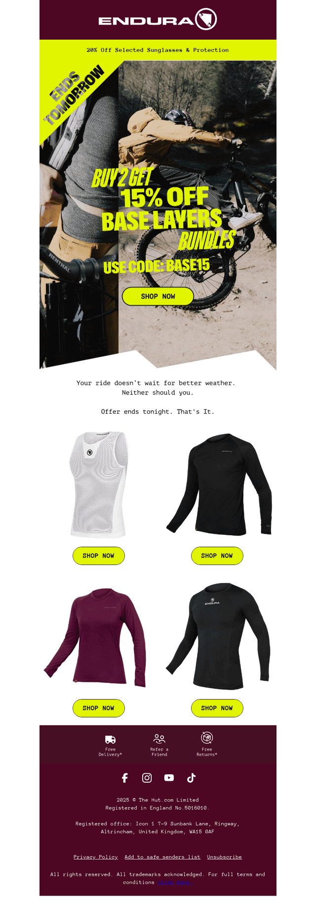 Bundle Smarter. Save 15%. Ends Tomorrow.