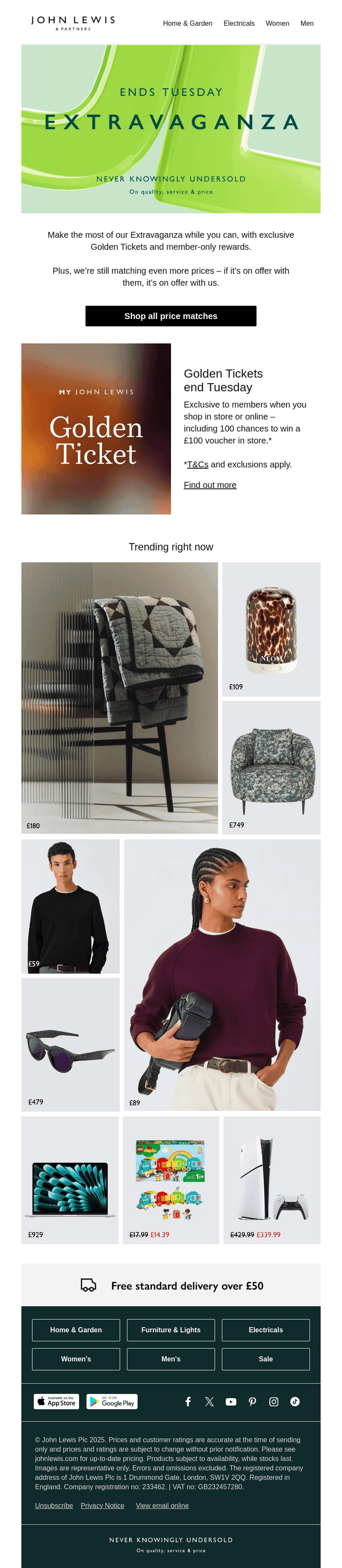 Extravaganza ends Tuesday
