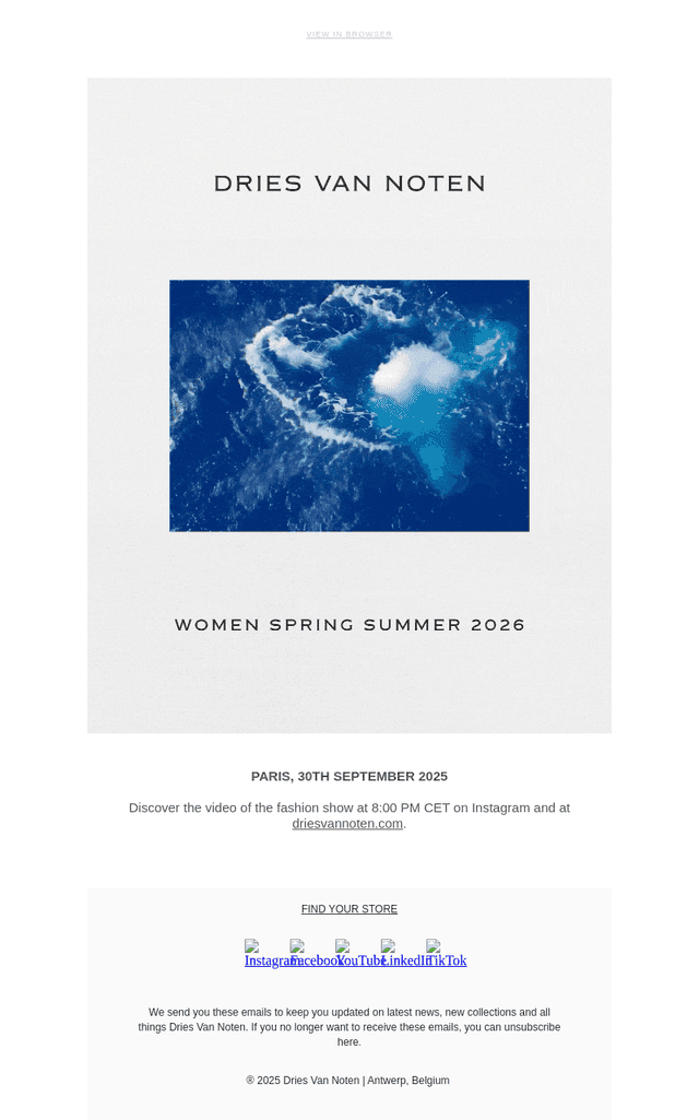 Women Spring Summer 2026 Show