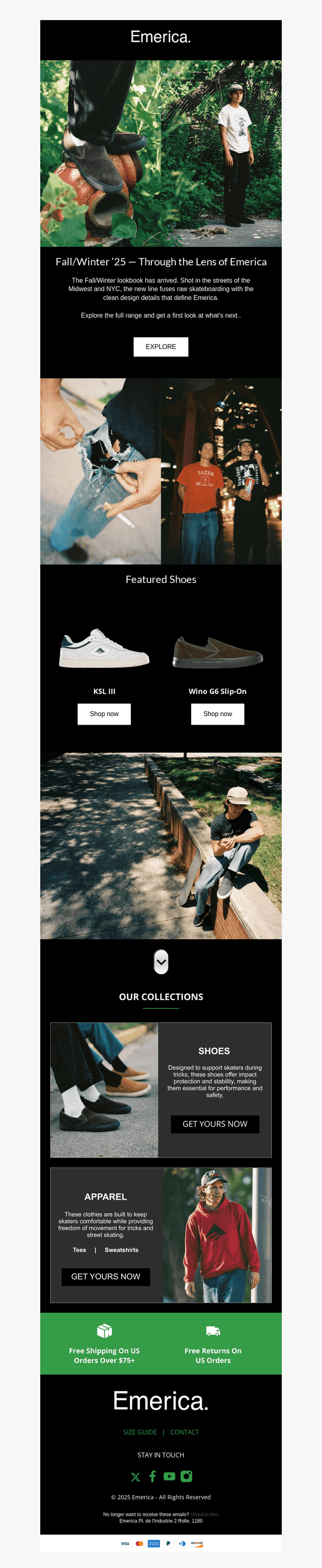 Emerica Fall/Winter Lookbook