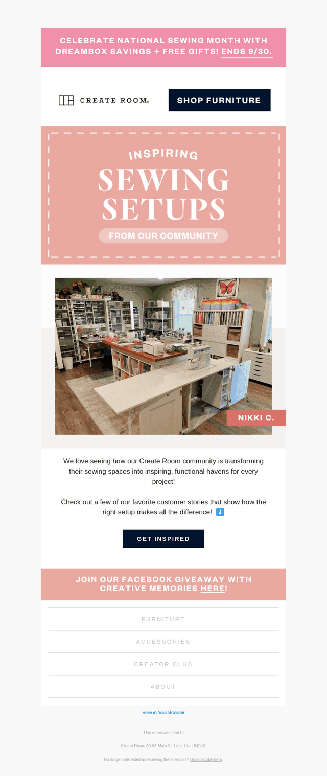 Sewing Spaces that Spark Joy! 🎉